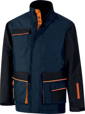 Pracovná bunda Delta Plus PALMA Farba: Námornícka Modrá/ Čierna, Veľkosť: 3XL (PALMABM3X)