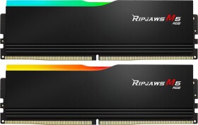 G.Skill Ripjaws M5 RGB, DDR5, 48 GB, 6000MHz, CL30 (F5-6000J3036F24GX2-RM5RK)