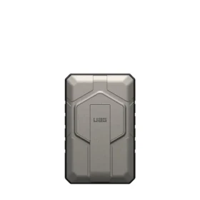 UAG Rugged PowerBank MagSafe Kickstand titánová BULK / Powerbanka / 10000 mAh / USB-C 20W / bezdrôtové 10W (9B4411114036)