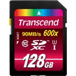 Transcend Ultimate SDXC karta 128 GB Class 10, UHS-I; TS128GSDXC10U1