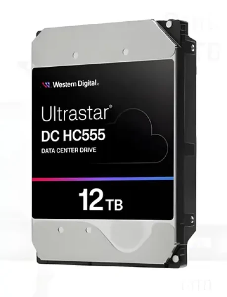 WD Ultrastar DC HC555 12TB / HDD / 3.5" SATA III / 7 200 rpm / 256MB cache (0B48720)