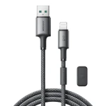 Joyroom S-A50 Unlimited Series Nabíjací kábel USB-A (M) - Lightning (M) 3A 1.2m šedá (6956116728809)