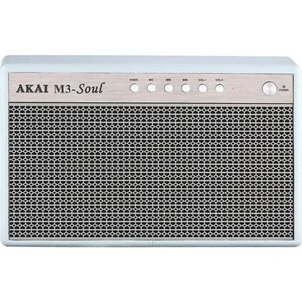 AKAI M3 SOUL biela / Bezdrôtový reproduktor / Bluetooth / 20W / 2x USB / AUX (4905192533571)