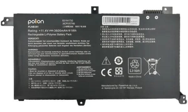 Trx B31N1732 / Batéria pre notebook / Asus VivoBook S14 S430 X430 X571 / Li- POL / 3600 mAh / 41 Wh / neoriginálna (TRX-PLNB341)