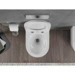 MEXEN - Rico Závesná WC misa Rimless Tornado, biela lesk 3372XX00T