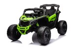 Mamido Elektrické autíčko Buggy Maverick Can-Am 4x200W 24V LCD MP4 zelené lakované