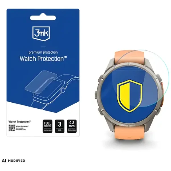 3mk FlexibleGlass Watch pre Garmin Fenix 9 Pro 43mm / Ochranné sklo / Hybridné