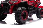 Mamido Mamido Elektrické autíčko Buggy UTV 4x4 s vlečkou 24V | 4x200W červené