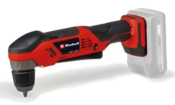 Einhell TE-AD 18 Li červená/čierna / Aku uhlová vŕtačka / 18V / 45 Nm / 10 mm skľučovadlo / bez aku a nabíjačky (4514290)