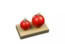 Moyo Montessori Moyo Montessori Dve červené gule