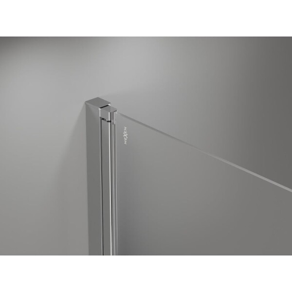 MEXEN - MIST vaňová zástena 70x150 cm 6mm 1-s, chróm, číra 8A9-070-001-01-00