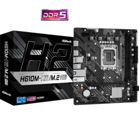 ASRock H610M-H2/M.2+ D5 / H610 / LGA 1700 / 2x DDR5 / PCIEx16 / 1x GLAN / mATX (90-MXBML0-A0UAYZ)