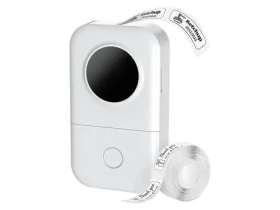 Phomemo Prenosná tlačiareň štítkov D30 biela / termotlačiareň / 203 dpi / microUSB / Bluetooth (D30-WH)