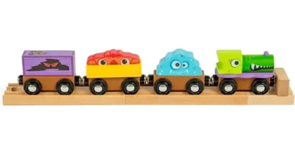 Bigjigs Rail Drevený vláčik Príšerky