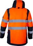 Reflexná zimná parka Cofra KIRKHOLM Farba: Reflexná oranžová, Veľkosť: 46 (V639-0-03_Z46)