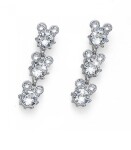 Oliver Weber Trblietavé náušnice s čírymi kryštálmi Say 22975