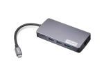 Lenovo 150 USB-C Travel Dock / 1x HDMI / 1x VGA / 3x USB-A / 1x USB-C / 1x GLAN / čítačka kariet SD/TF (GX91M73946)