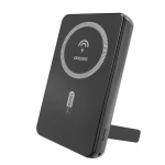 Dudao K14S 10000mAh čierna / Powerbanka / MagSafe so stojanom / USB-A / USB-C / 20W (181542)