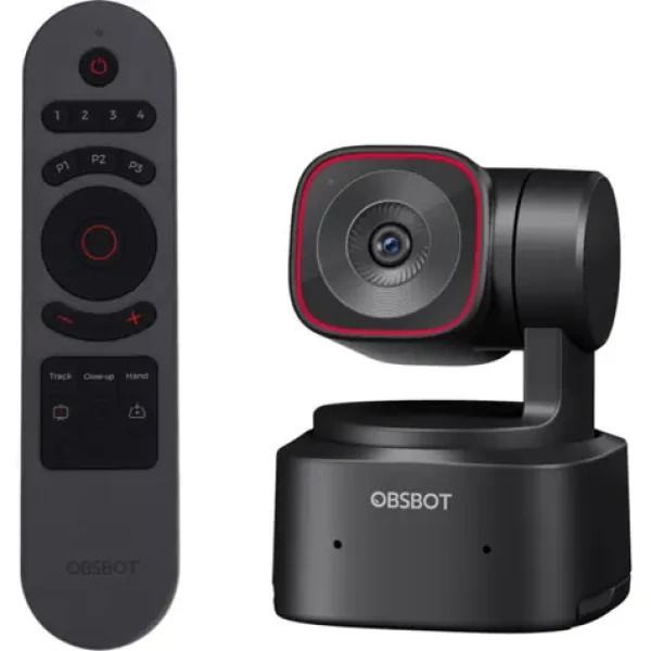 OBSBOT Tiny 2 Lite Remote Combo PTZ čierna / Webkamera / 1920 x 1080 / USB (OBS-TINY2-LITE-SET-REMOTE)