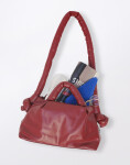 Ölend Mini Ona Vegan Leather Bag CHERRY RED
