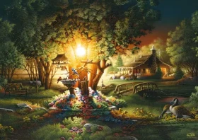 Schmidt Puzzle Nádherná jarná žiara