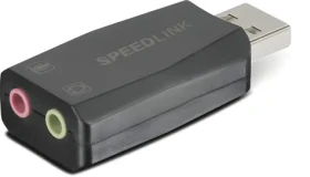 Speed Link VIGO čierna / Zvuková karta / USB / Externý (SL-8850-BK-01)