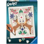 Ravensburger CreArt Vianočný jeleň - maľovanie podľa čísel