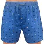 Pánske šortky 002/302 Comfort - CORNETTE světle modrá XXL
