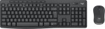 Logitech Logitech MK370 Combo for Business klawiatura Dołączona myszka RF Wireless + Bluetooth AZERTY Francuski Grafitový