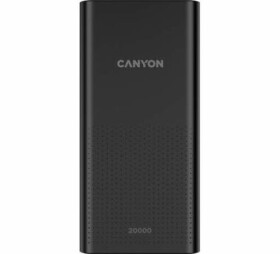 CANYON PB-2001 20000 mAh čierna / Powerbanka / 5V / 2.1A / 2x USB-A / Smart IC (CNE-CPB2001B)