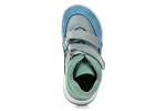 Jonap Poppy šedo-modré celoročné členkové barefoot topánky 25 EUR