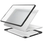 4smarts Shell Case priehľadná, čierny rámček / Ochranný kryt / Apple MacBook Neo (541838)