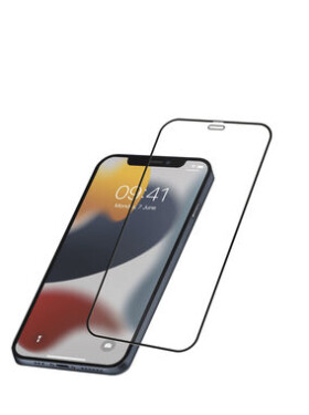 Cellularline CAPSULE Ochranné tvrdené sklo pre celý displej pre Apple iPhone 13 Mini čierna (TEMPGCAPIPH13MIN)