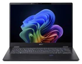 Acer TravelMate P6 14 AI (TMP614-54-TCO) čierna / Notebook / 14 "2,8K IPS 120Hz / Core Ultra 7 258V / 32GB / 1TB SSD (NX.BJLEC.00E)