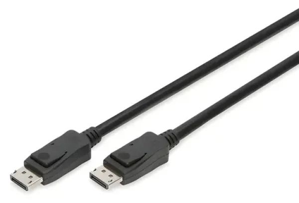 Digitus DisplayPort DP/M - DP/M 1 m čierna / Kábel / DisplayPort 1.4 / UHD 8K 60Hz / 32,4 Gbit/s (AK-340106-010-S)