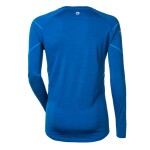 Detské termo tričko Progress MW NDRD merino modrý melír 152/158 EUR