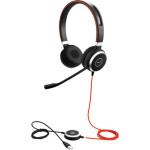 Jabra Evolve 40 UC Stereo / Pre callcentrá / Mikrofón / Busylight / Bez certifikácie / USB amp; 3.5mm jack (6399-829-209)