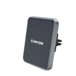 CANYON C-15 MegaFix čierna / držiak do ventilácie auta / magnetický / 15W Qi nabíjanie (CNE-CCA15B)