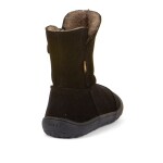 Detská zimná barefoot obuv TEX SUEDE Black, Froddo, G3160238-4, čierna - 25