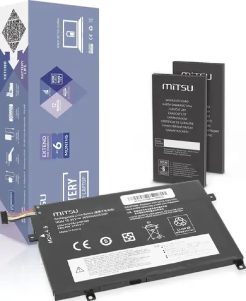 Mitsu 01AV411 / Batéria pre notebook / Lenovo ThinkPad E470 / E475 (BC/LE-E470)