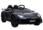 Mamido Detské elektrické autíčko Lamborghini Aventador čierne