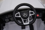 Mamido Detské elektrické autíčko Mercedes Benz GLC 63S 4x4 biele