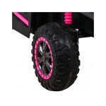 Mamido Elektrické autíčko Buggy UTV 24V 4x200W ružová