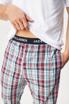 Bavlnené pyžamo JACK AND JONES JACLuc dlhé