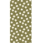 Ib Laursen Papierové servítky Flowers / Green – 16 ks