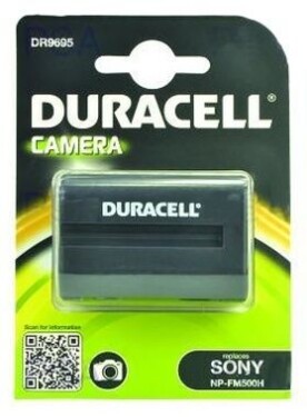 DURACELL Batéria - DR9695 pre Sony NP-FM500H / čierna / 1400 mAh / 7.4V (DR9695)