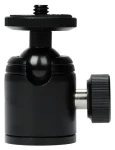 Obsbot OBB-2302-CE čierna / Guľová hlava na statív / závit 1/4" / záťaž do 2 kg / otočenie 360 ° / náklon -90 ° až 90 ° (OBB-2302-CE)