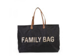 Childhome Family Bag Black / Cestovná taška / 55 x 40 x 18 cm (CWFBBL)