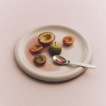 HAY Talíř Barro Pink Ø 24 cm – set 2 ks