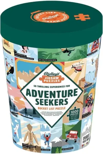 Ridley's Games Puzzle Bucket List 50 zážitkov pre milovníkov dobrodružstva